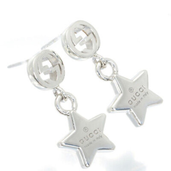 Gucci Luxury Star ⭐️ Earrings - Picture 2 of 6